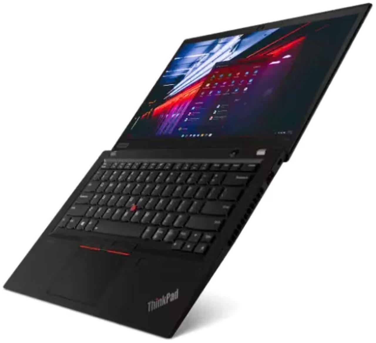 Alt view image 2 of 6 - Lenovo ThinkPad T14s Gen 1 14.0" FHD IPS AMD Ryzen 7 PRO 4750U 1.7 GHz up to 4.1 GHz 16GB RAM 256GB SSD AMD Radeon Graphics Windows 11 Pro Laptop, Black - 20UJS1LP05