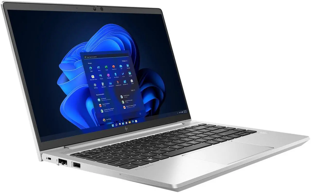 Alt view image 3 of 6 - HP EliteBook 645 G9 14" FHD IPS AMD Ryzen 5 PRO 5675U 2.3 GHz up to 4.3 GHz 16GB DDR4 256GB PCIe NVMe SSD AMD Radeon Graphics Windows 11 Pro Laptop, Silver - 6L7T9UC