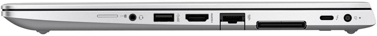 Alt view image 6 of 6 - HP EliteBook 840 G6 14" FHD IPS Intel Core i5-8365U 1.6 GHz up to 4.1 GHz 16GB DDR4 SDRAM 512GB PCIe NVMe TLC SSD Intel UHD Graphics 620 Backlit KB, Windows 11 Pro Laptop, Silver - 4WG30AV-I822