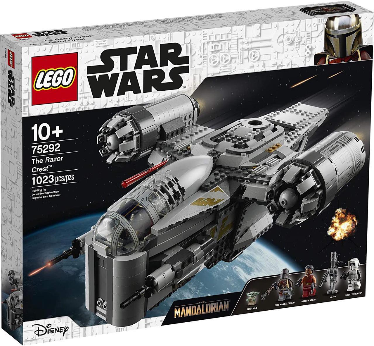 Alt view image 4 of 5 - LEGO Star Wars: The Mandalorian The Razor Crest 75292 Building Kit (1,023 Pieces)