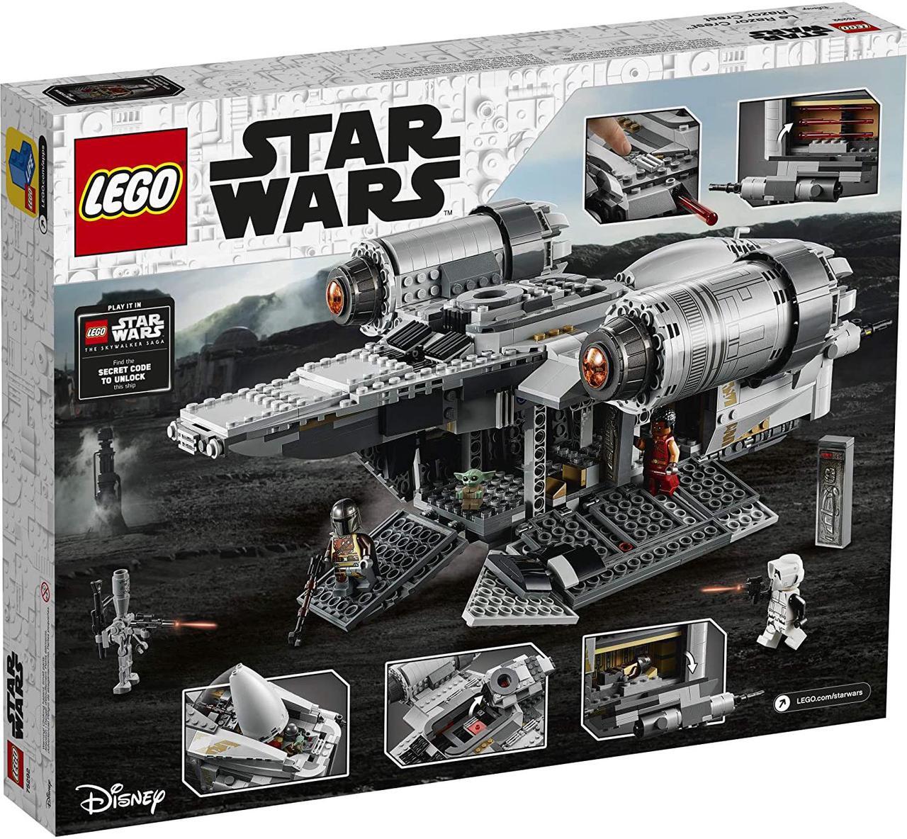 Alt view image 5 of 5 - LEGO Star Wars: The Mandalorian The Razor Crest 75292 Building Kit (1,023 Pieces)
