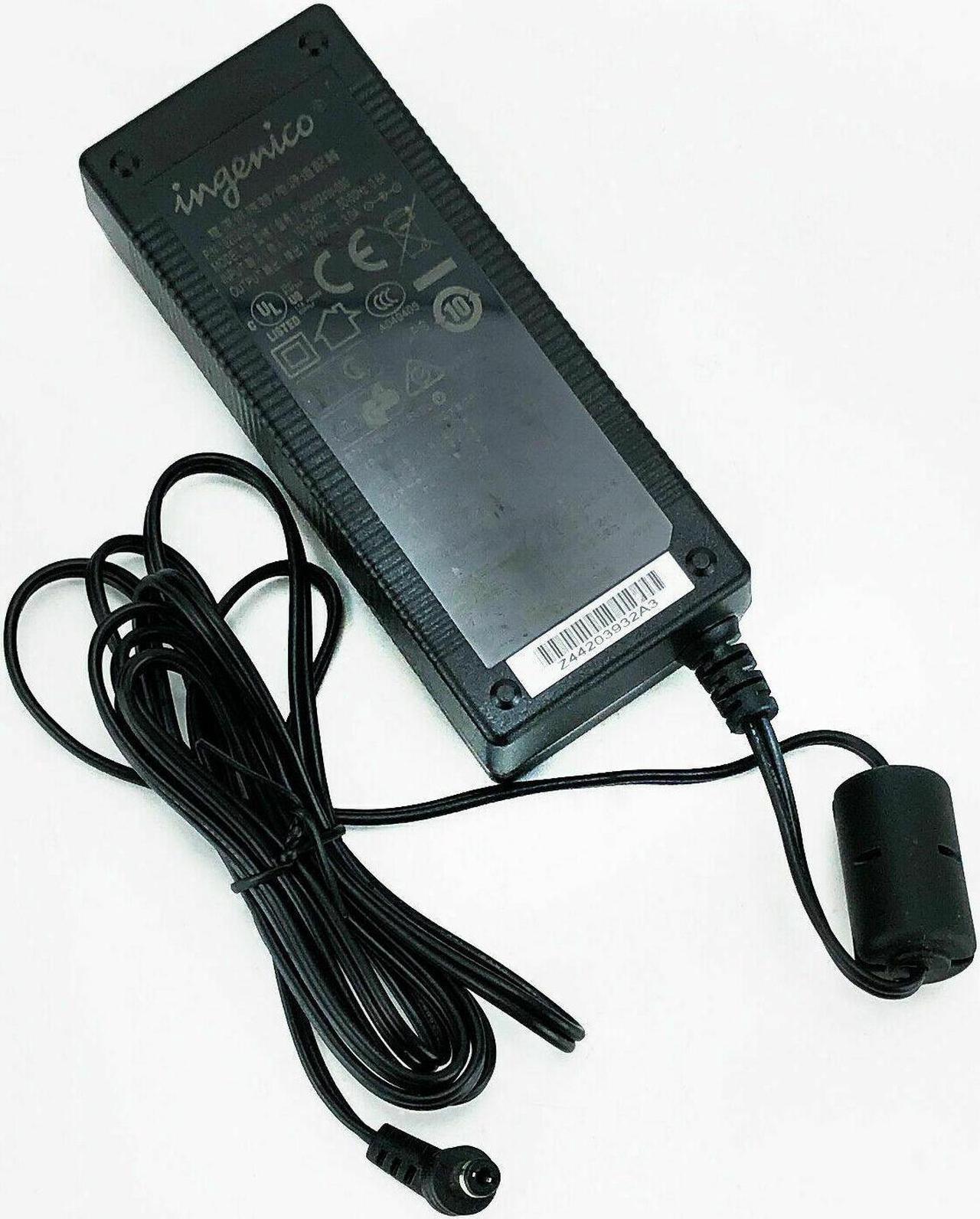 Alt view image 2 of 4 - New Genuine AC Adapter Ingenico for Moby 8500 Mobile Card Reader w/Cord