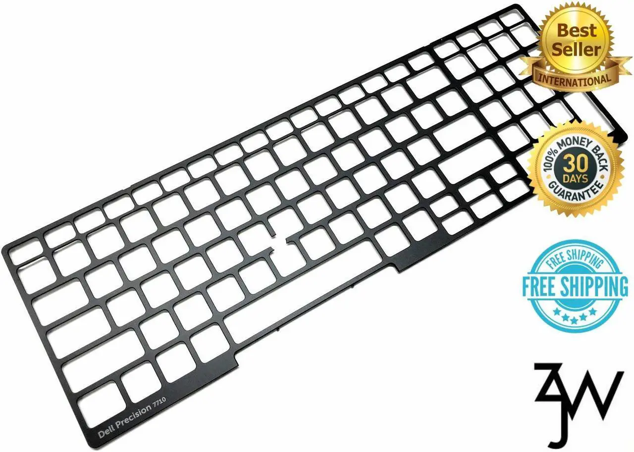 Alt view image 4 of 9 - New Dell OEM Precision 7710 Keyboard Bezel Trim Lattice Plastic 9FN93