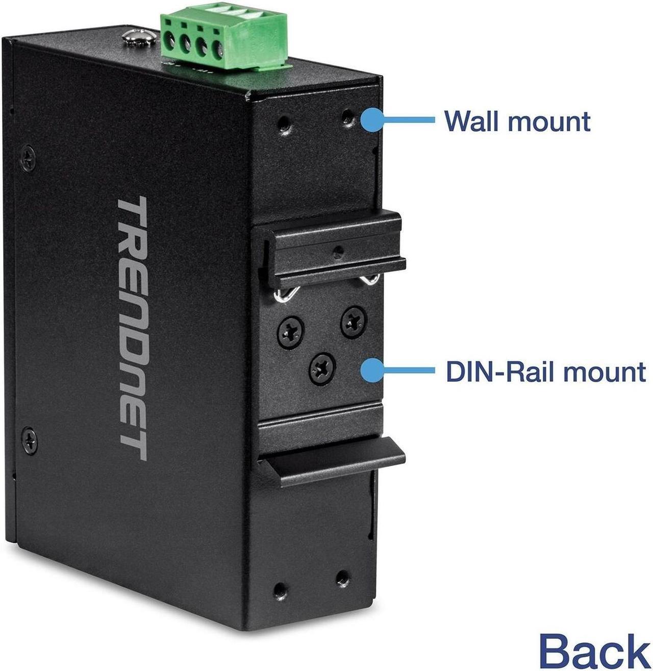 Alt view image 10 of 14 - TRENDnet TI-E50 Ethernet Switch