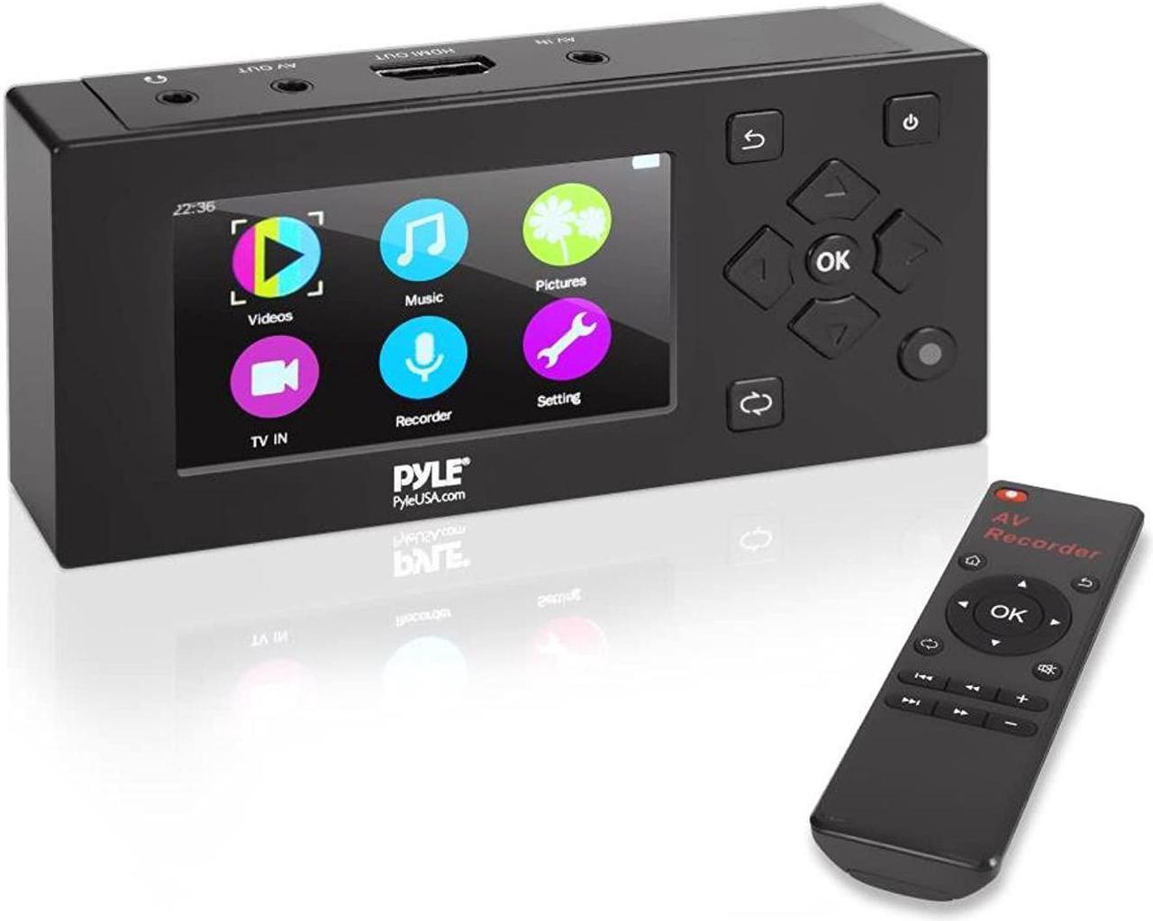Alt view image 8 of 8 - Pyle Video Game Capture Card - w/ LCD Monitor-AV Recorder, HDMI Support, Full HD 1080P Digital Media File Creation System w/ Audio For USB, SD, PC, DVD, PS4, PS3, XBox One, XBox 360 and Wii - (PVRC49)