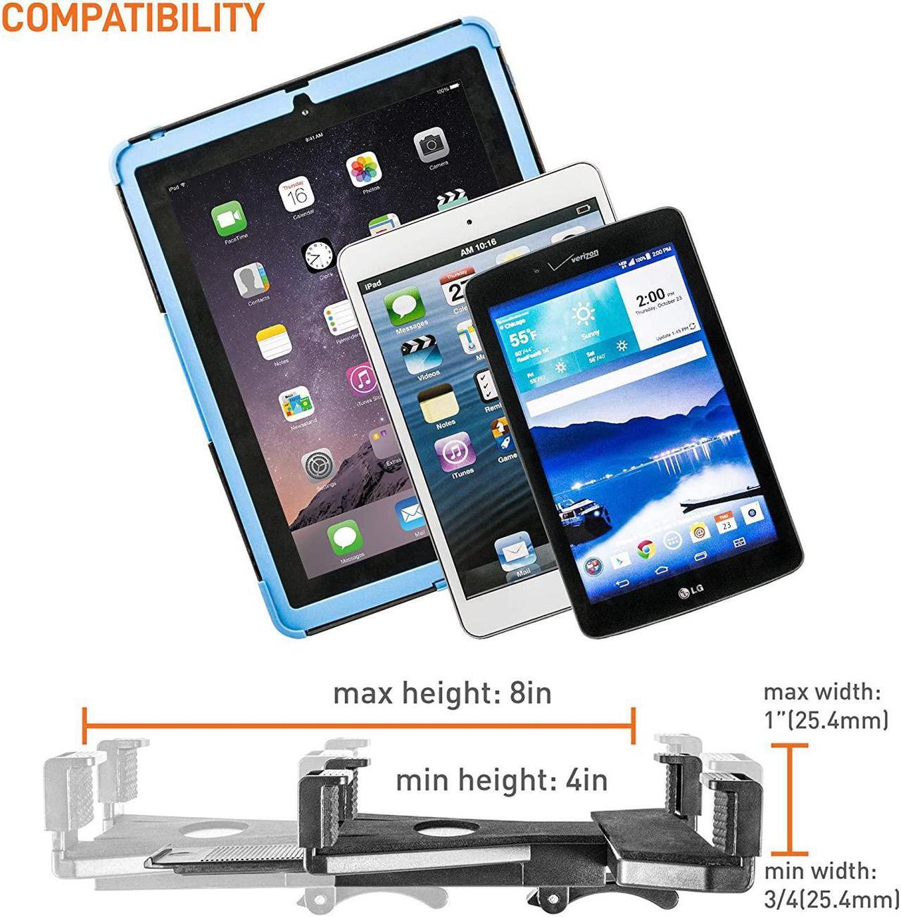Alt view image 5 of 7 - New Tabdock Magdock- Heavy Duty Magnetic Mount For All 7-10 Tablets- Great For Fridges, Restaurants, Automotive, Workout Equipment, Or Any Magnetic Meta