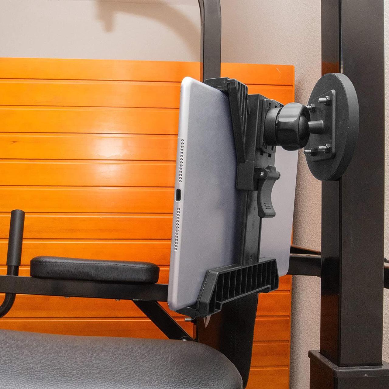 Alt view image 7 of 7 - New Tabdock Magdock- Heavy Duty Magnetic Mount For All 7-10 Tablets- Great For Fridges, Restaurants, Automotive, Workout Equipment, Or Any Magnetic Meta