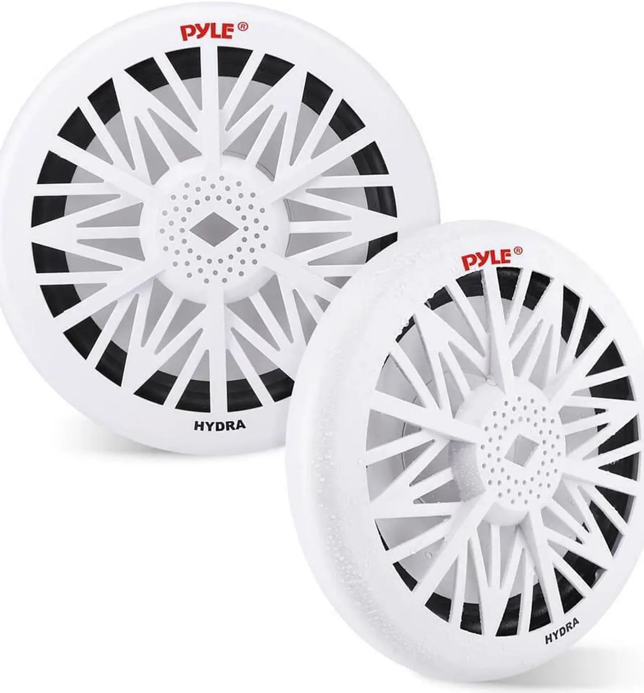 Alt view image 5 of 11 - Pyle PLMRW10 10 in. 500 Watt White 4 Ohm Marine Subwoofer