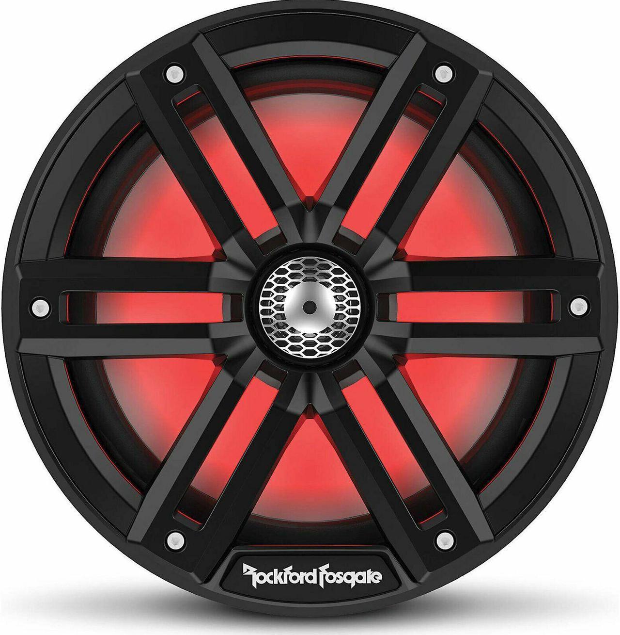 Rockford Fosgate M2-8B, M2 8" Color Optix Marine 2-Way Speaker System, 250W