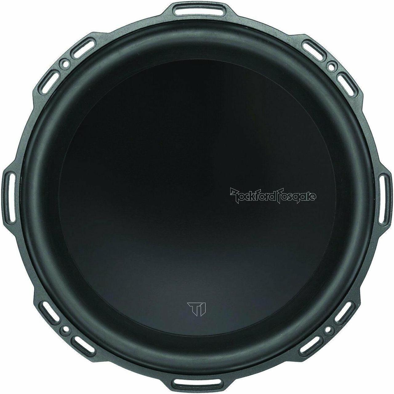 Rockford Fosgate T1D412, Power 12" 4 Ohm Dual Voice Coil Subwoofer - 1600W