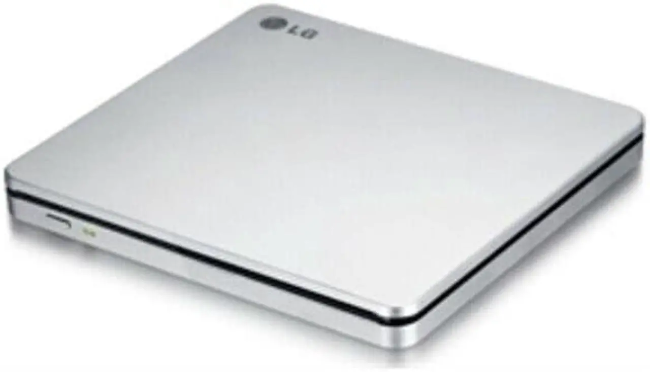 Alt view image 4 of 4 - LG Electronics GP70NS50 8X USB 2.0 Ultra Slim Portable DVD RW External Drive with M-DISC, Retail - Silver