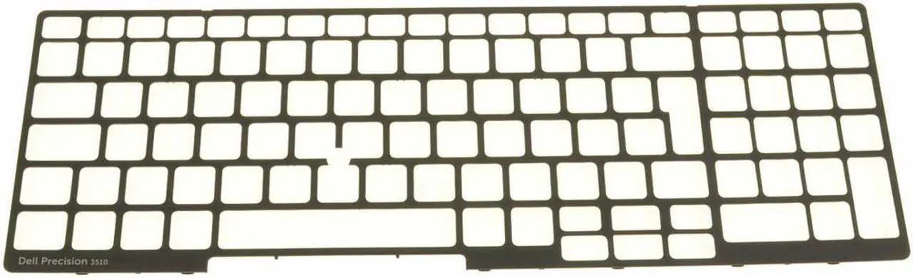 Alt view image 4 of 6 - Brazilian Dell OEM Precision 3510 Keyboard Bezel Trim Control Cover PWVPR