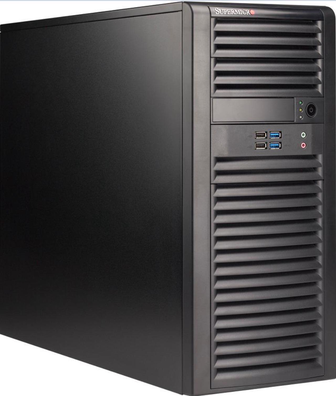 Main image of Supermicro Cse-732D4-668B Mid Tower Chassis With 668W Power Supply