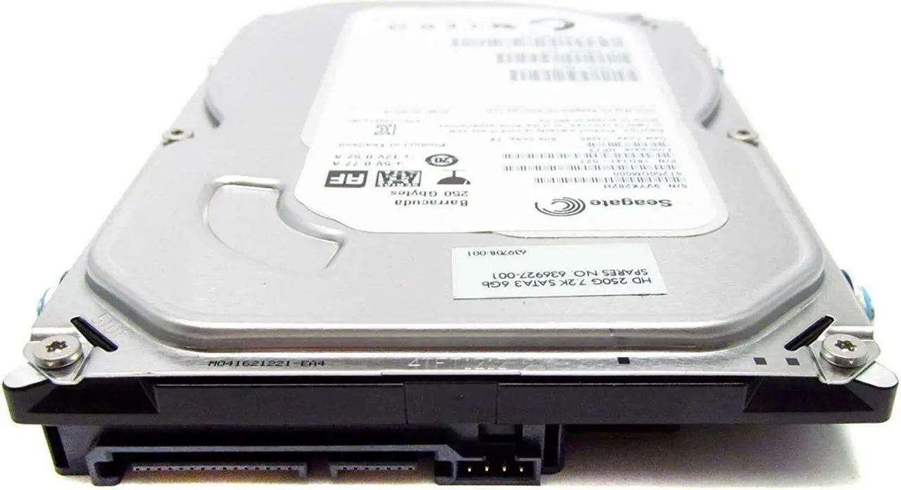 Alt view image 5 of 7 - HP 636927-001 250Gb 7200Rpm Sata 6Gb By S 3.5Inch Hard Disk Drive With Ncq And Smart Iv Technology For Elite