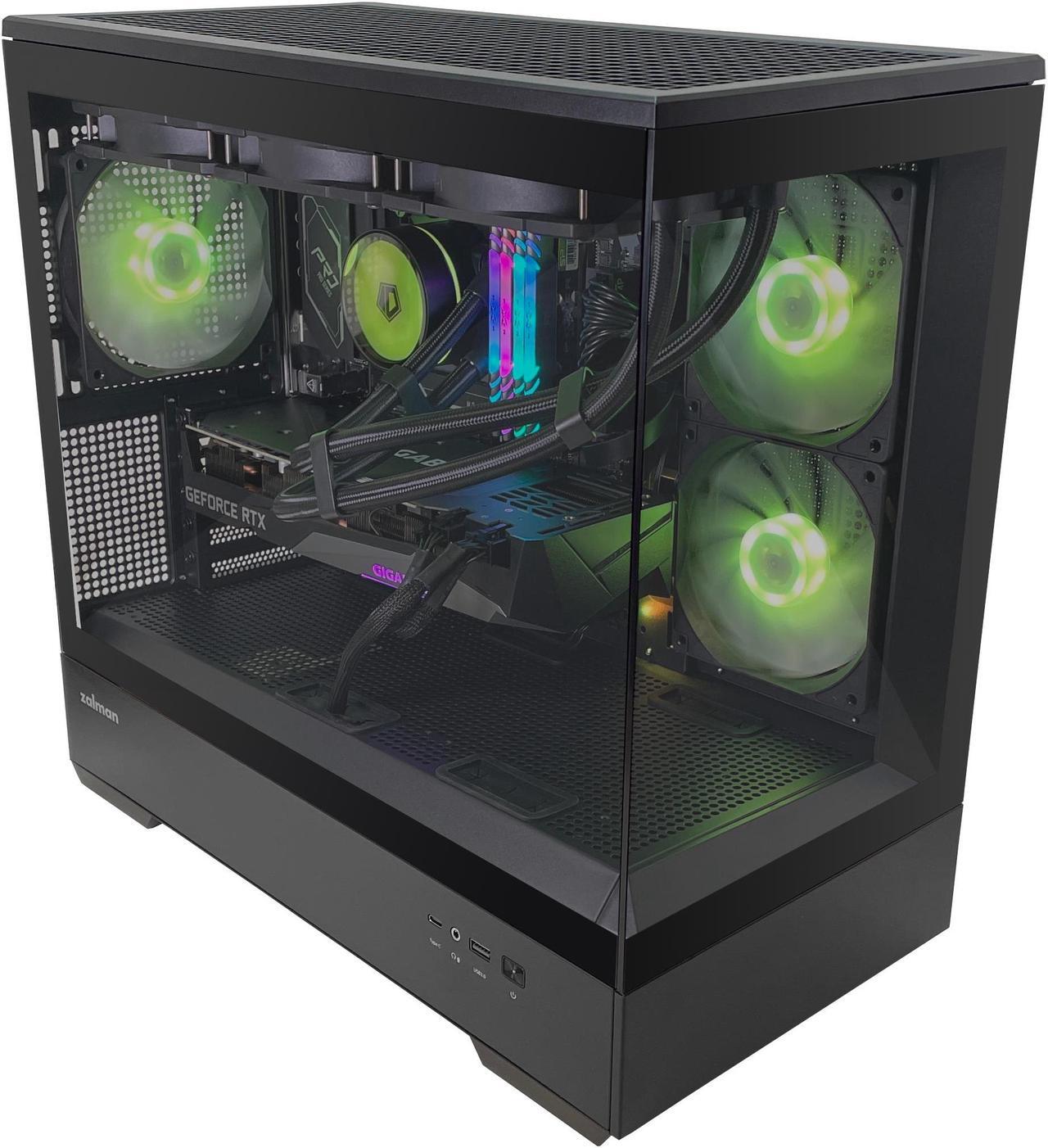 Alt view image 5 of 6 - GRI Gaming Desktop | Ryzen 5 7600X | 32GB DDR5 | RTX 3070 8GB | 2TB NVMe | 360MM Water Cooler | WiFi 6E Built-in