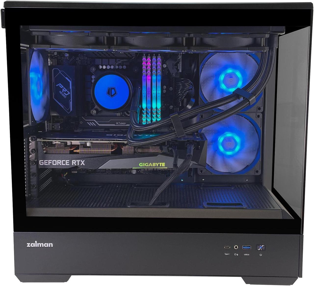 Alt view image 3 of 6 - GRI Gaming Desktop | Ryzen 5 7600X | 32GB DDR5 | RTX 3070 8GB | 2TB NVMe | 360MM Water Cooler | WiFi 6E Built-in