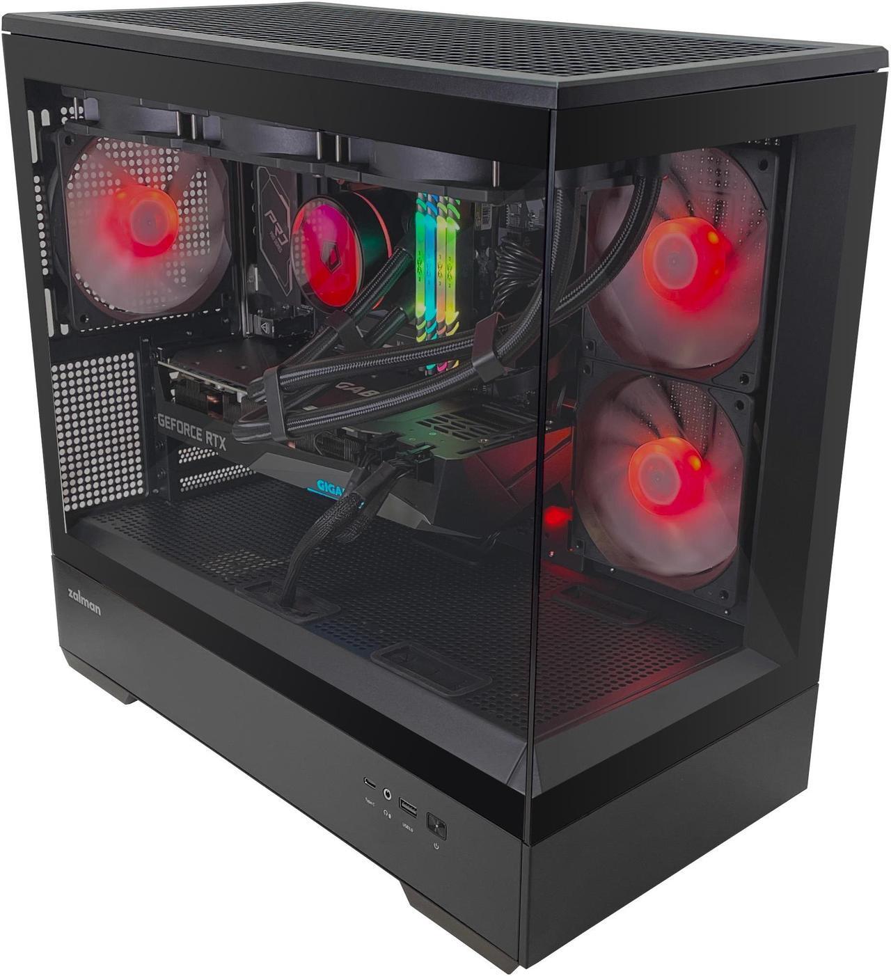 Alt view image 4 of 6 - GRI Gaming Desktop | Ryzen 5 7600X | 32GB DDR5 | RTX 3070 8GB | 2TB NVMe | 360MM Water Cooler | WiFi 6E Built-in