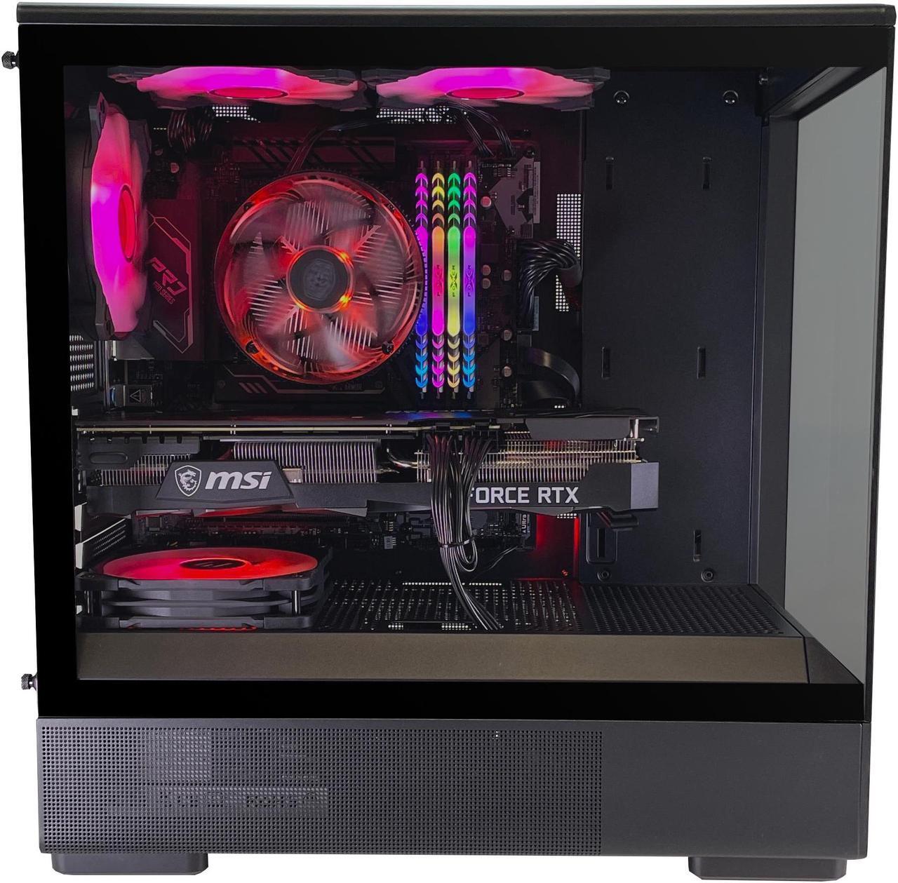 Alt view image 3 of 4 - GRI Gaming Desktop | i7-14700K | 32GB DDR4 | RTX 4070 12GB | 4TB NVMe | Zalman 3 Fans | WiFi 6E Built-in