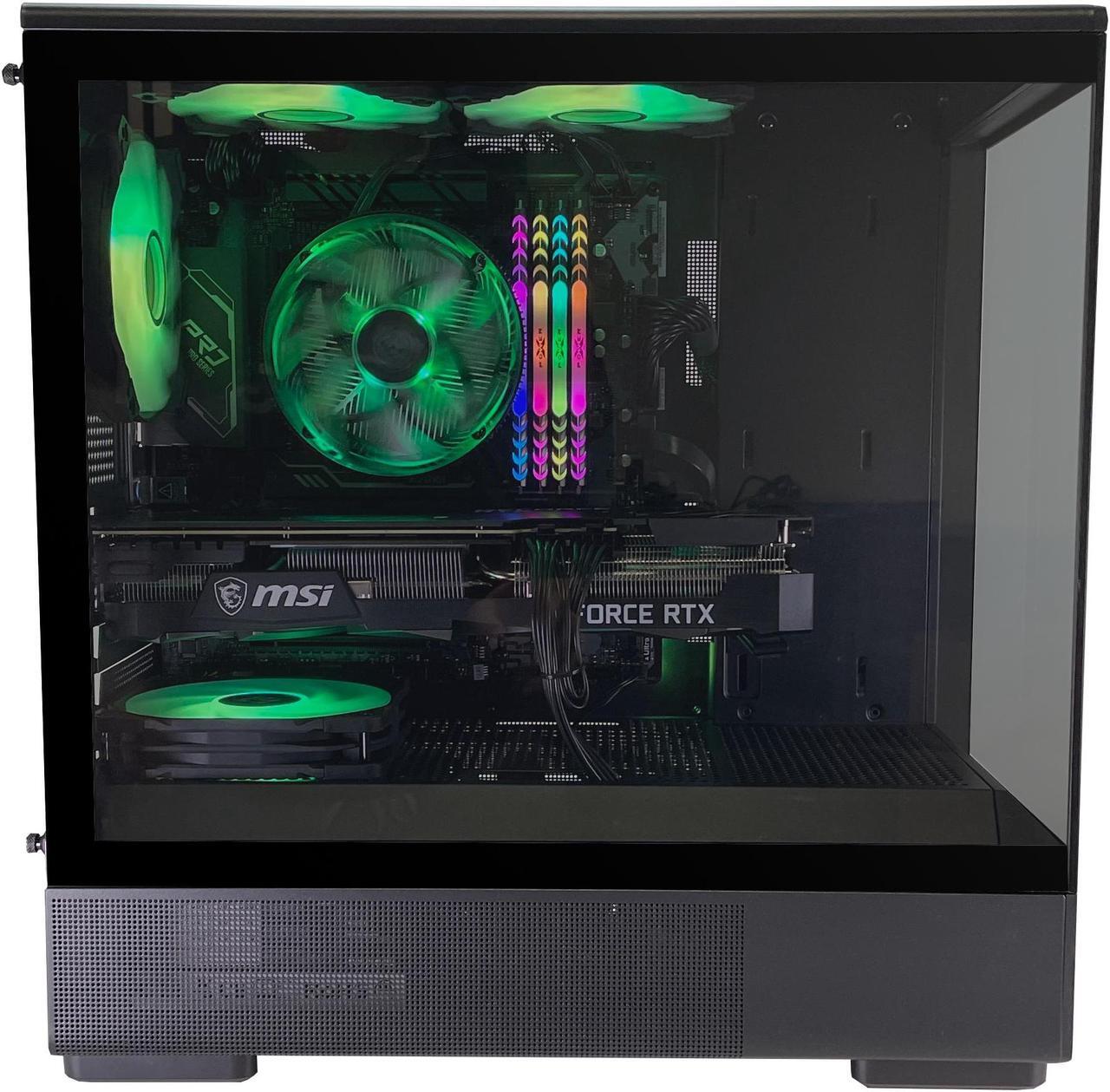 Alt view image 2 of 4 - GRI Gaming Desktop | i7-14700K | 32GB DDR4 | RTX 4070 12GB | 4TB NVMe | Zalman 3 Fans | WiFi 6E Built-in