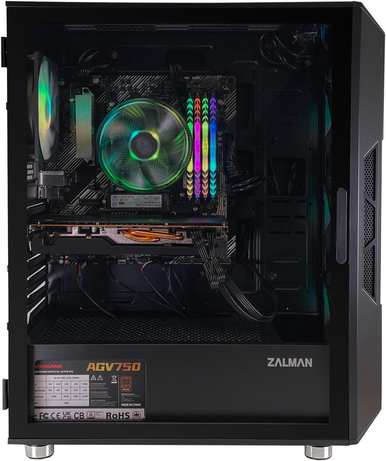Alt view image 3 of 5 - GRI Gaming Bundle | Ryzen 5 5600x | 32GB DDR4 | RTX 3060Ti 8GB | 1TB NVMe | Razer Monitor Bundle | WiFi 6E Built-in