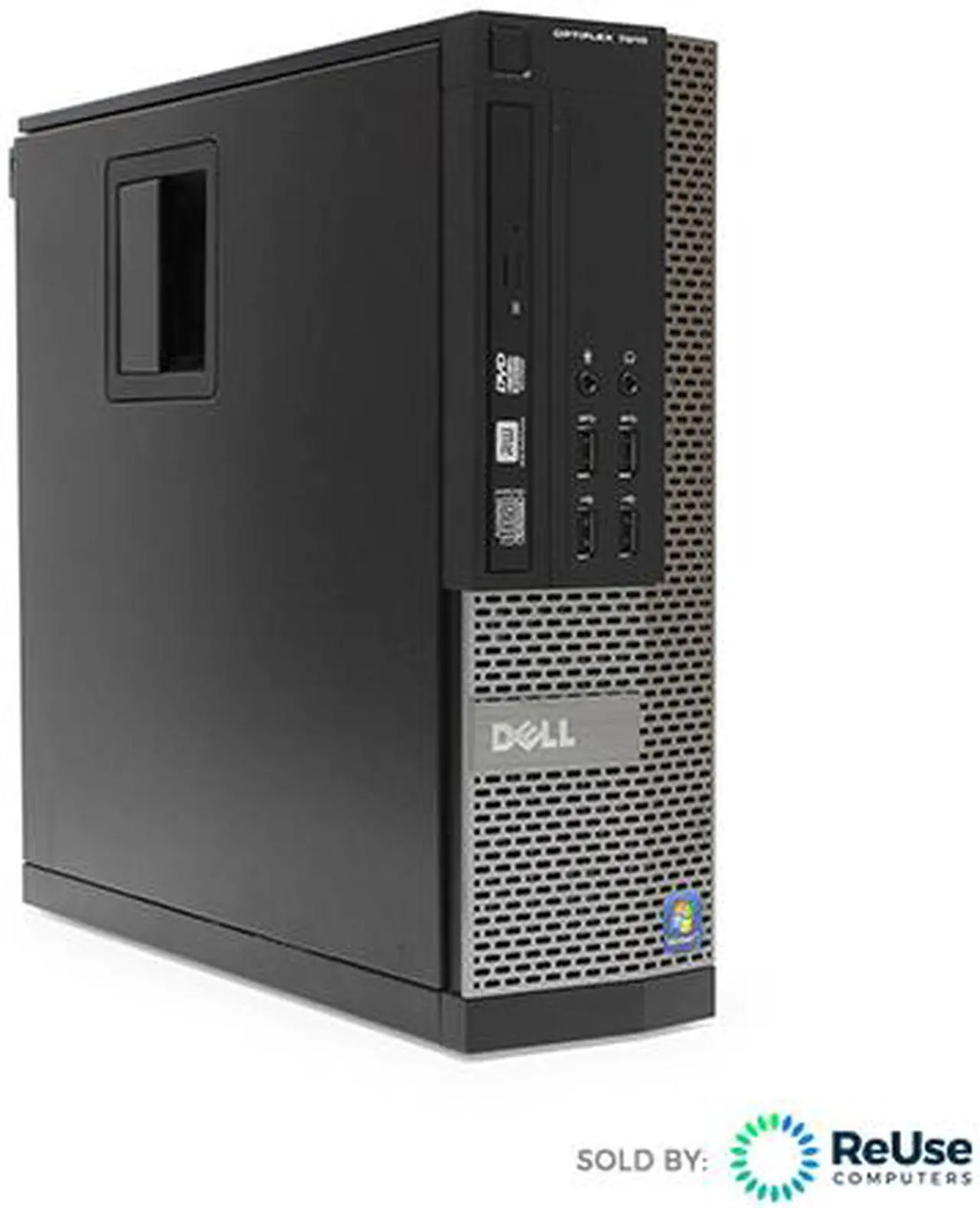 Alt view image 2 of 2 - DELL Desktop Computer 7010-SFF Intel Core i7-3770 16GB DDR3 240GB SSD Intel HD Graphics 4000 Windows 10 Pro