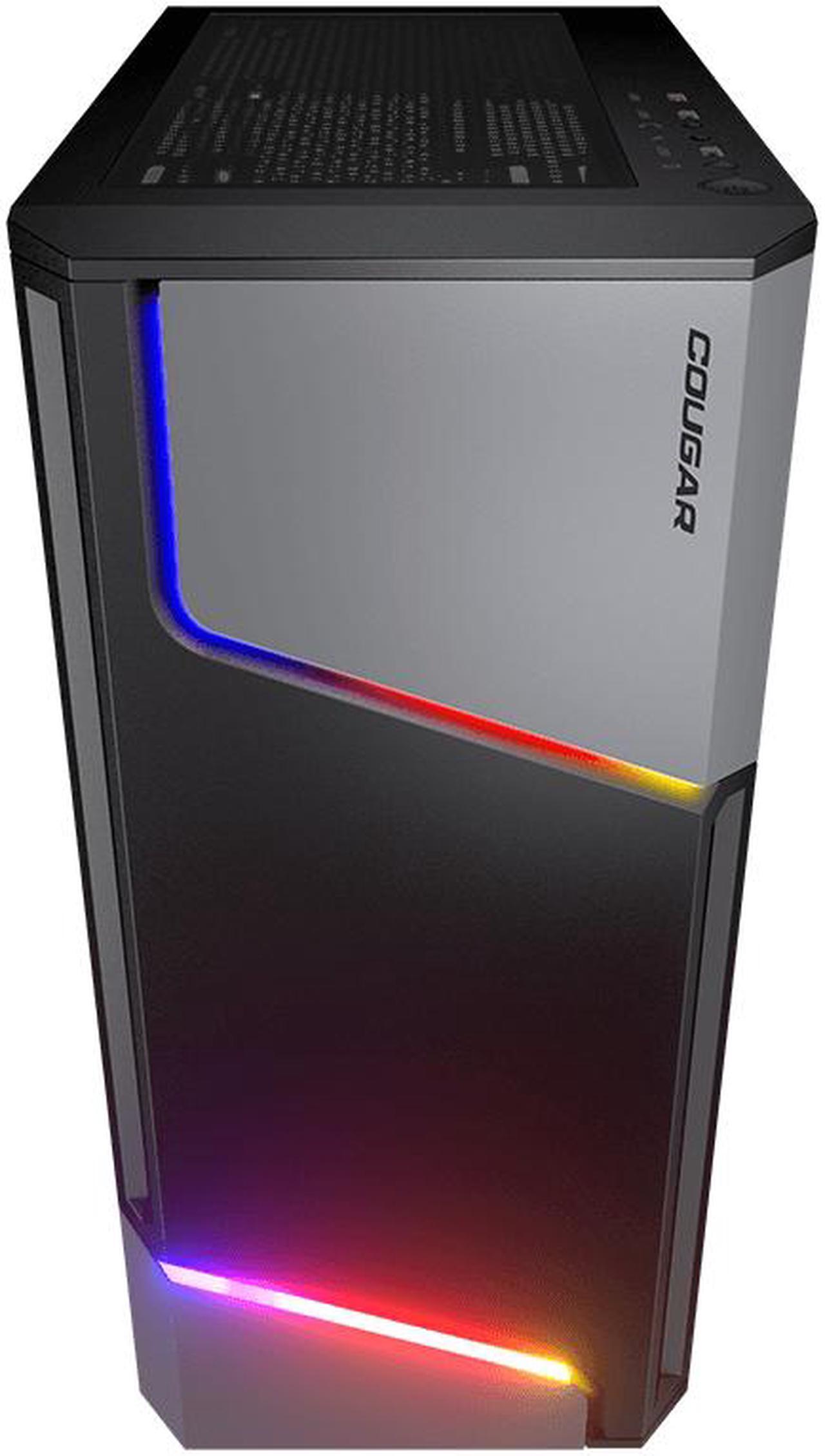 Alt view image 3 of 4 - Cougar Gaming Bundle & Gaming Desktop | i3-12100F | 16GB | GTX 1660 6GB | 1TB NVME | Cougar Monitor Bundle WiFi Built-In