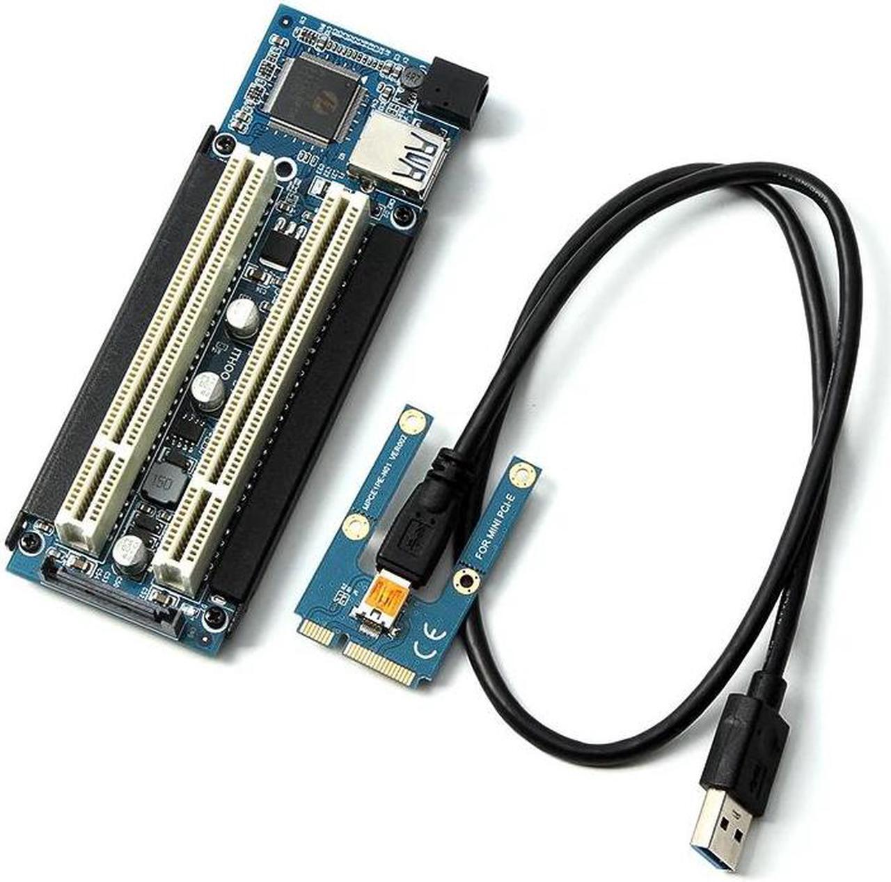 Alt view image 5 of 6 - Mainboard CPU Graphics Card Extention Cables PCI-E 1X to 16X Extender Riser Card SATA 4P Power Cable 4P Adapter Cable