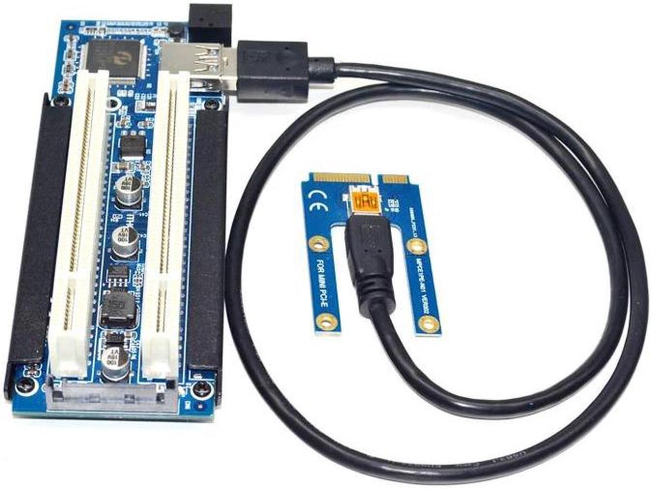Alt view image 2 of 6 - Mainboard CPU Graphics Card Extention Cables PCI-E 1X to 16X Extender Riser Card SATA 4P Power Cable 4P Adapter Cable