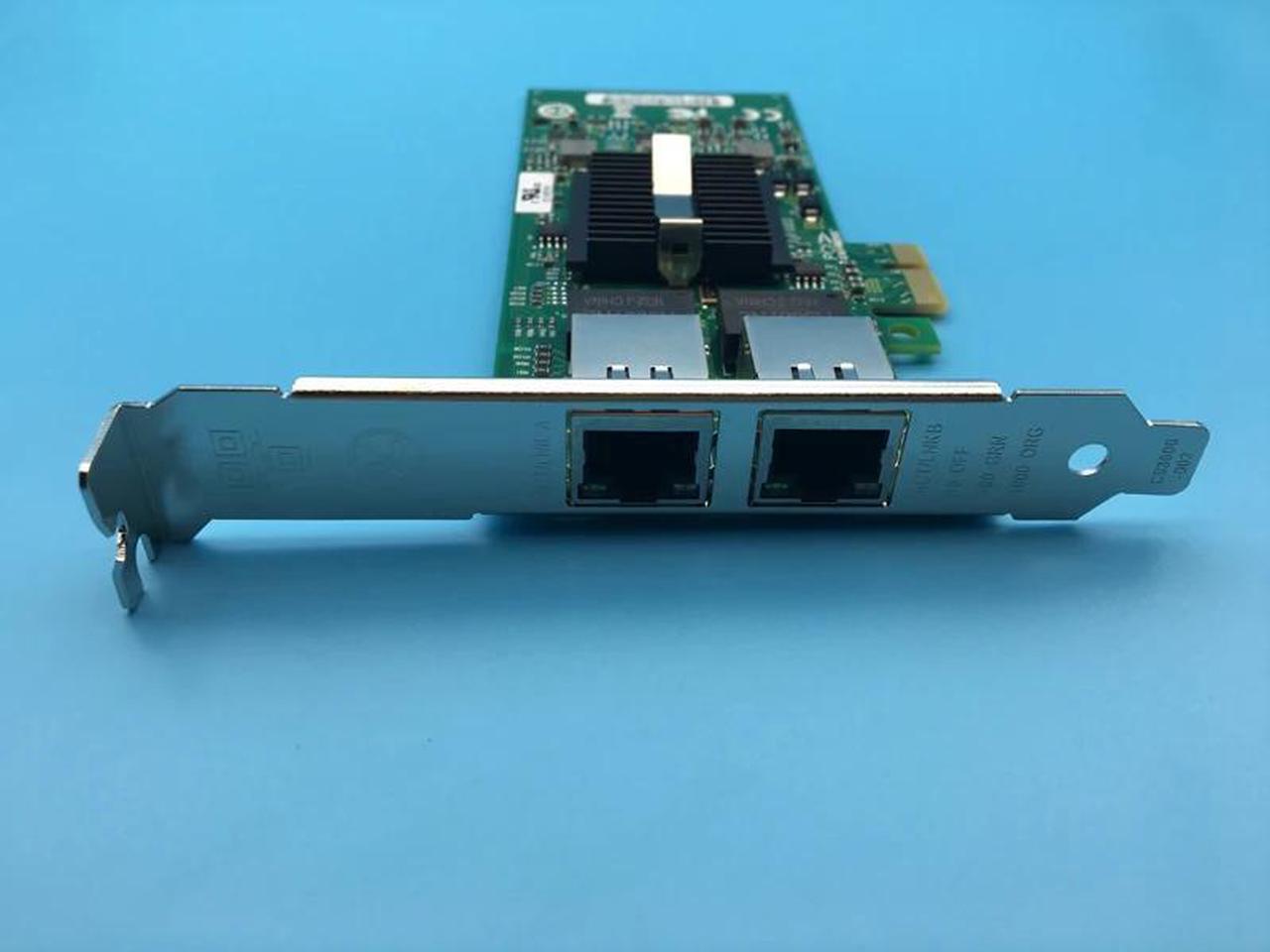 Dual Port Gigabit Ethernet Network Card PCI E x1 82576 Server Adapter Aggregation / ROS E1G42ET