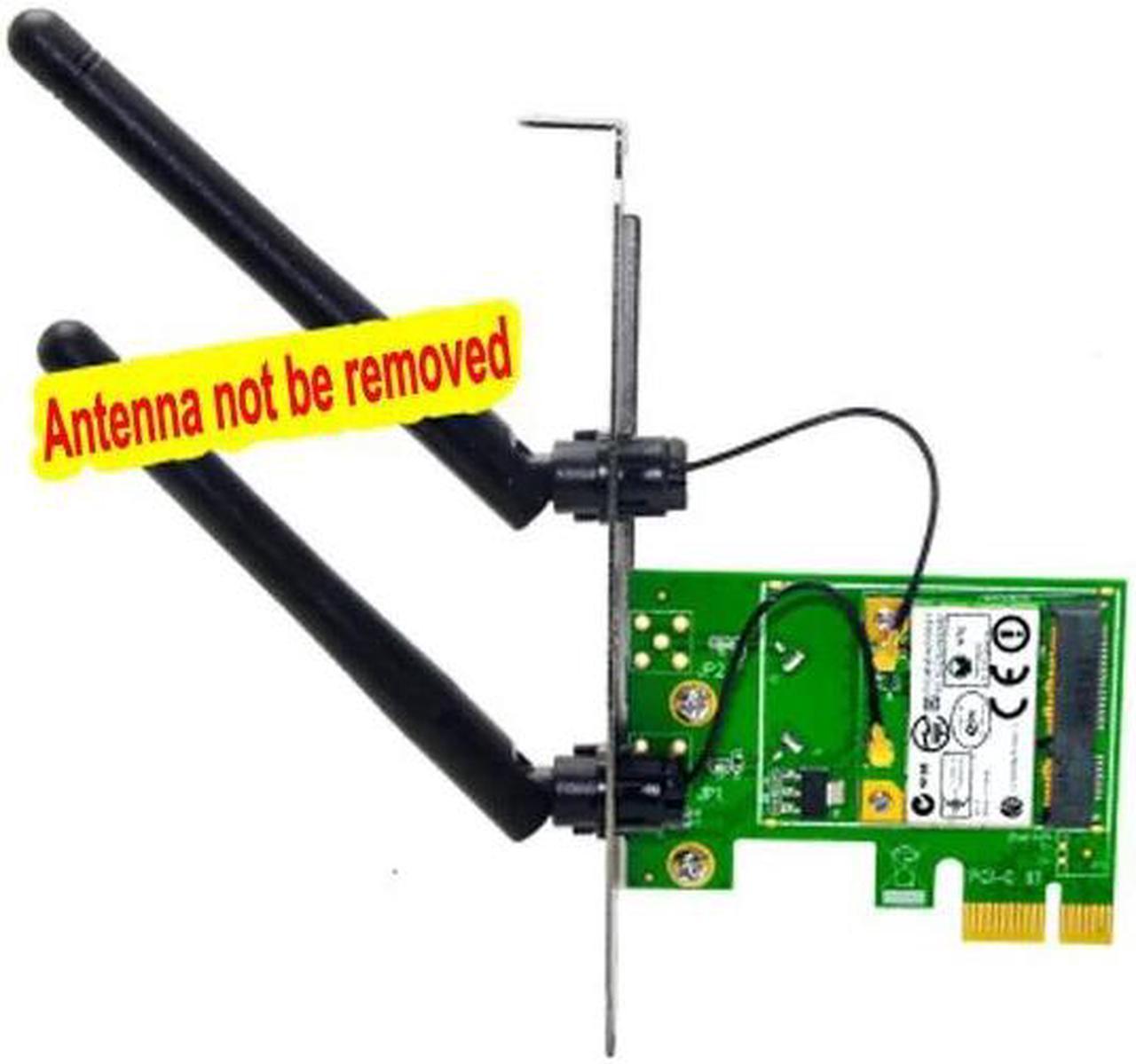 PCI Express 300Mbps 300M 802.11b/g/n Wireless WiFi Card WLAN Adapter for Desktop