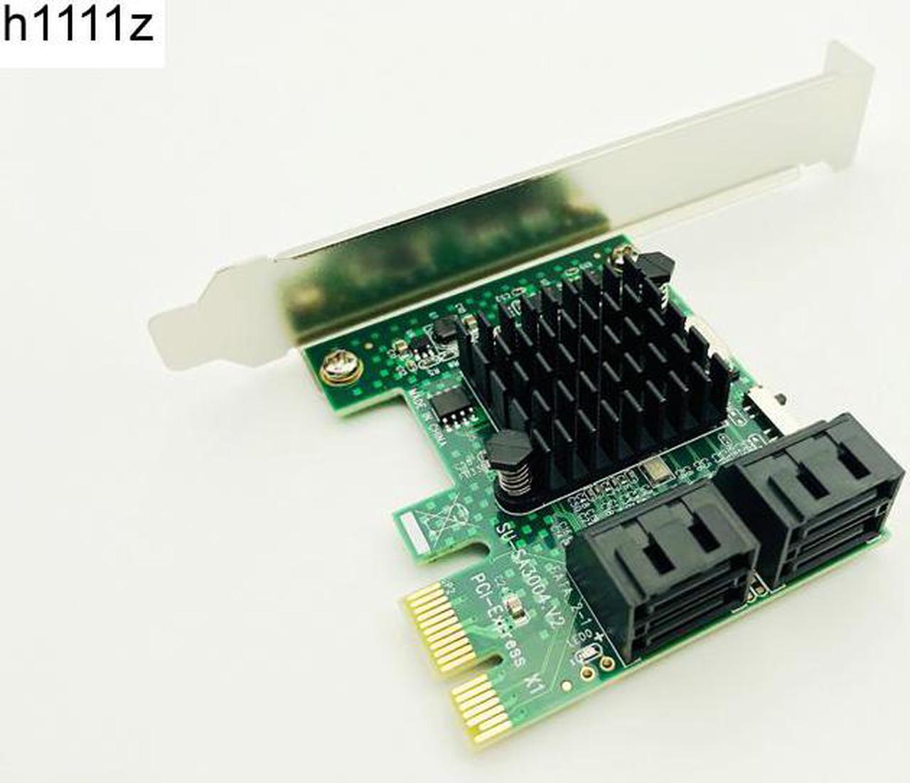 PCIE/PCI E/PCI Express SATA3 SATA 3 Controller SATA Multiplier/Expansion PCI E Adapter + Low Profile Bracket