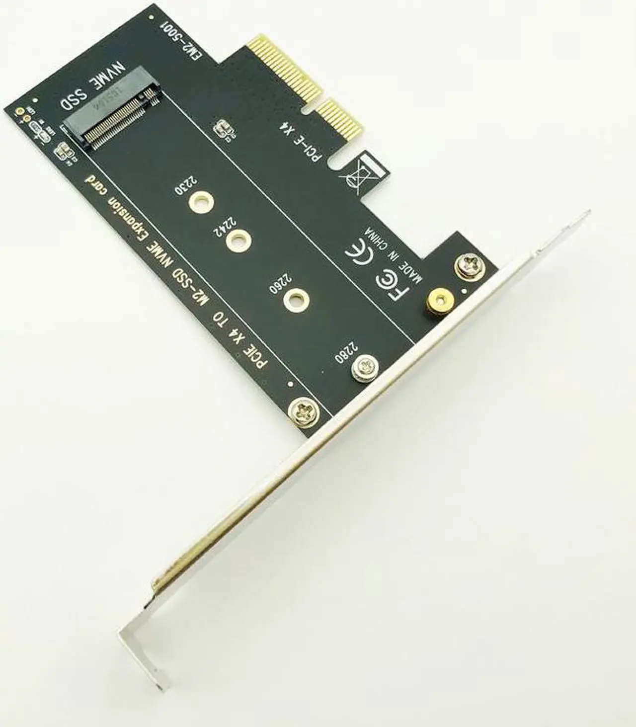 Main image of PCIE to M2 Adapter M.2 PCI Express Raiser NVME SSD M2 PCIE Adapter SSD M2 Riser Card PCIE3.0 X4 for Mac Pro