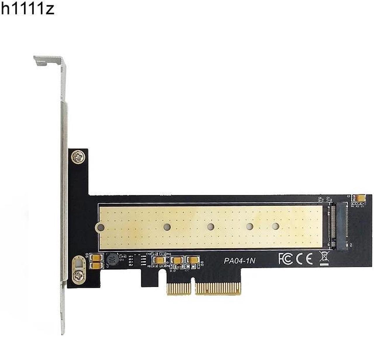 M.2 NVMe SSD NGFF TO PCIE X4 Adapter M Key Interface Card Support PCI Express 3.0 x4 2230 2242 2260 2280 22110 M2 SSD FULL SPEED