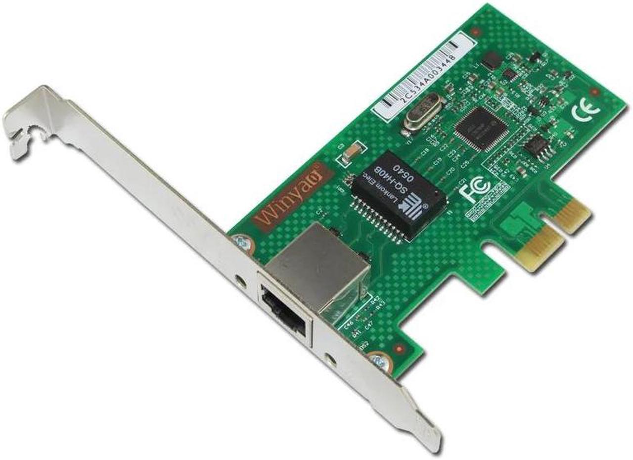 Gigabit Ethernet Adapter PCIe X1 NIC Card 1000Mbps Chipset WGI210AT Low power