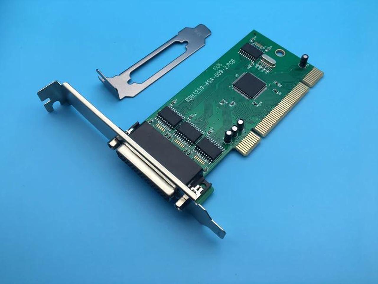 PCI Serial Card 4 Port RS232 RS 232 DB9 Pin COM Adapter Multi Serial Ports Card IOC485 Chipset with Fan out Cable