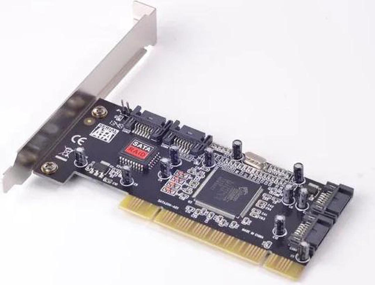 PCI to 4 Ports Internal SATA Raid Card Chipset SIL3114 for Silicon Raid 0 1 5 10