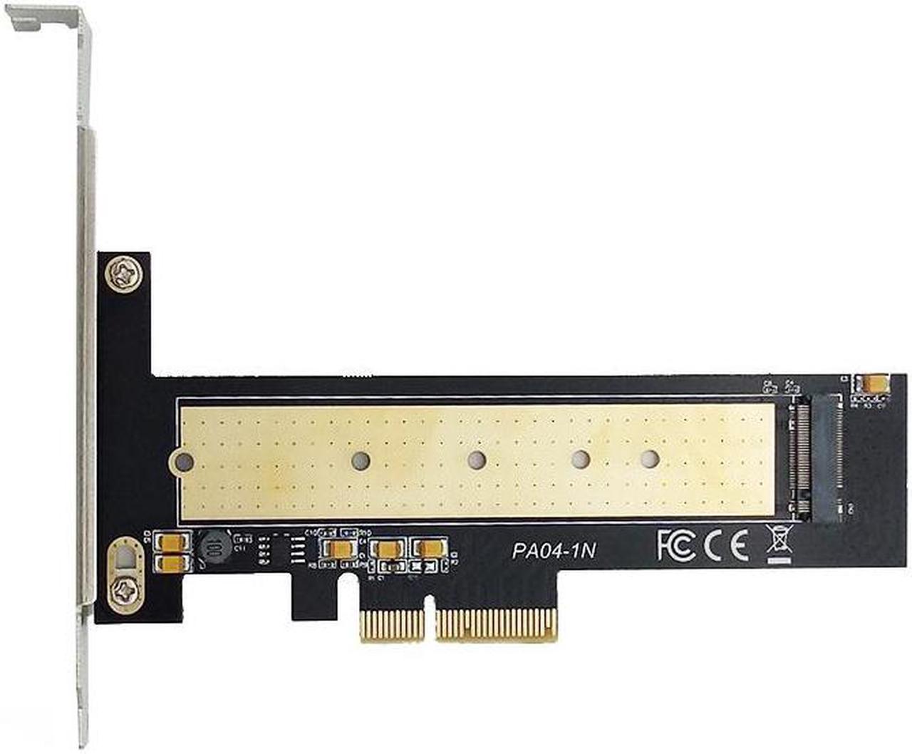 M.2 NVMe SSD NGFF TO PCIE X4 M Key Interface Adapter Card Support PCI Express 3.0 x4 2230 2242 2260 2280 22110 M2 SSD FULL SPEED