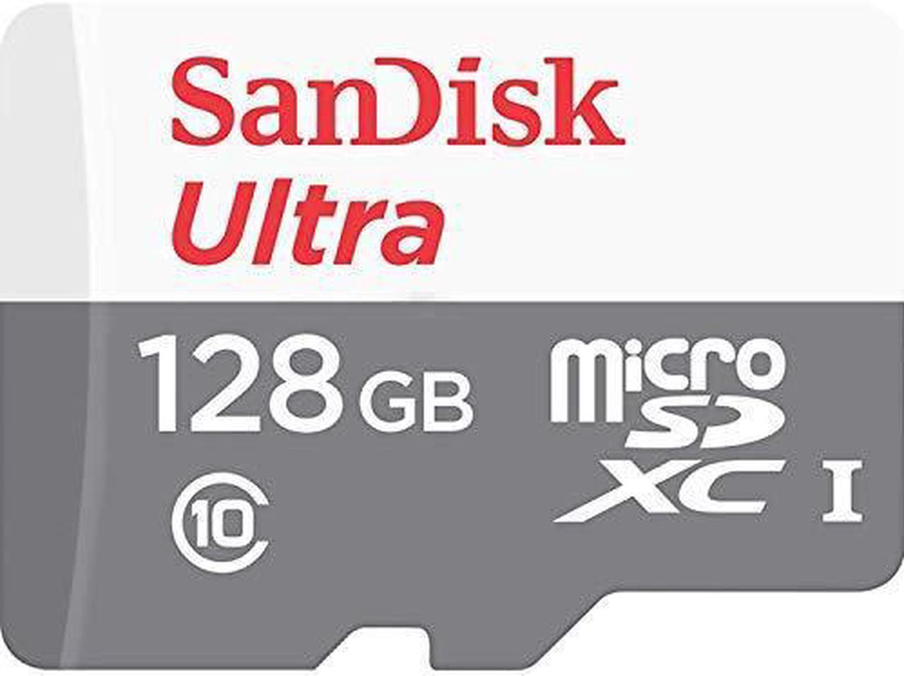 Main image of SanDisk Ultra SDSQUNS-128G-GN6MN 128GB 80MB/s UHS-I Class 10 microSDXC Card