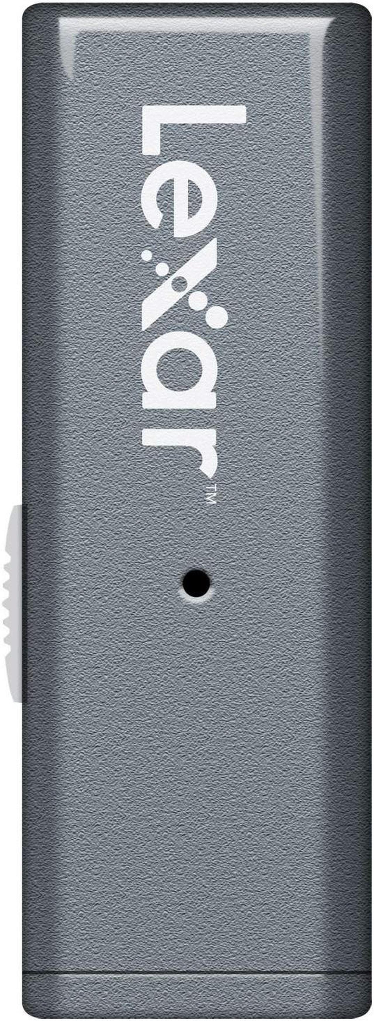Main image of LEXAR FLASH JUMP DRIVE 16GB CAPLESS SLIDE TYPE USB 2.0  METALIC  SILVER LJDRX16GASBEU SILVER GRAY METALLIC