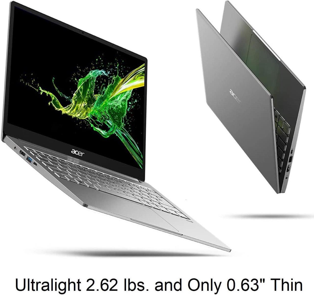 Alt view image 2 of 6 - Newest Acer Swift 3 Intel Evo 13.5" 2K (2256 x 1504) IPS Screen Premium Business Laptop, 11th Gen Intel Quad-Core i7-1165G7, 8GB RAM, 512GB PCIe SSD, Backlit Keyboard, Fingerprint, Windows 10 Pro