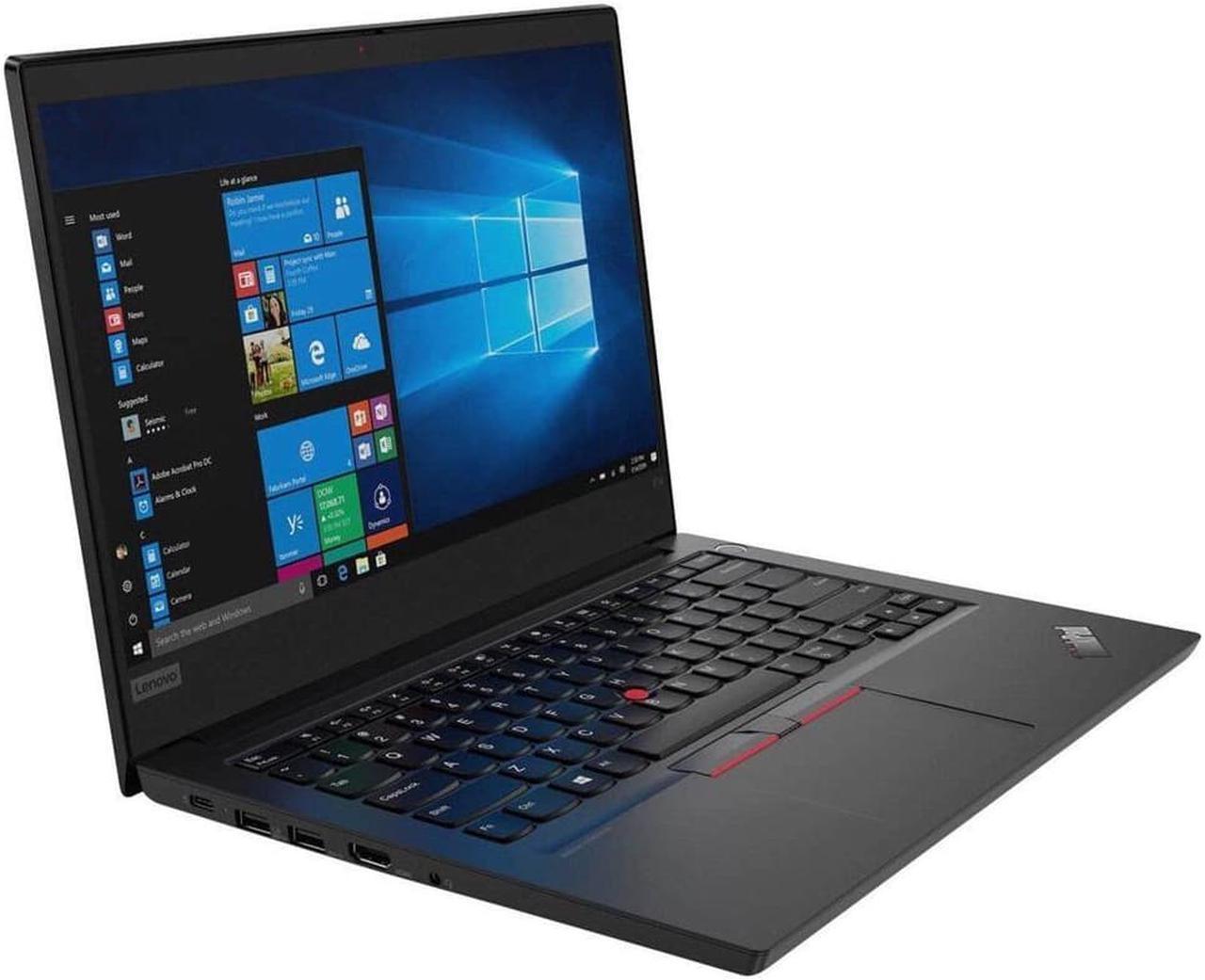Alt view image 2 of 6 - Newest Lenovo ThinkPad E14 Gen 3 14" FHD IPS Premium Business Laptop, AMD Ryzen 7 5700U Upto 4.3GHz, 16GB RAM, 256GB PCIe SSD, AMD Radeon Graphics,Backlit Keyboard, Windows 10 Pro, Black