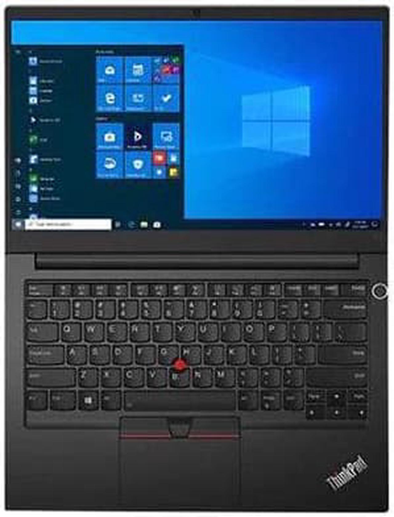 Alt view image 4 of 6 - Newest Lenovo ThinkPad E14 Gen 3 14" FHD IPS Premium Business Laptop, AMD Ryzen 7 5700U Upto 4.3GHz, 16GB RAM, 256GB PCIe SSD, AMD Radeon Graphics,Backlit Keyboard, Windows 10 Pro, Black