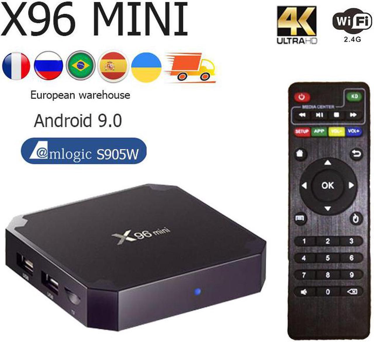 Main image of X96mini new Android 9.0 X96 mini Smart TV BOX S905W Quad Core support 2.4G Wireless WIFI Media Box Set-Top Box 2GB 16GB
