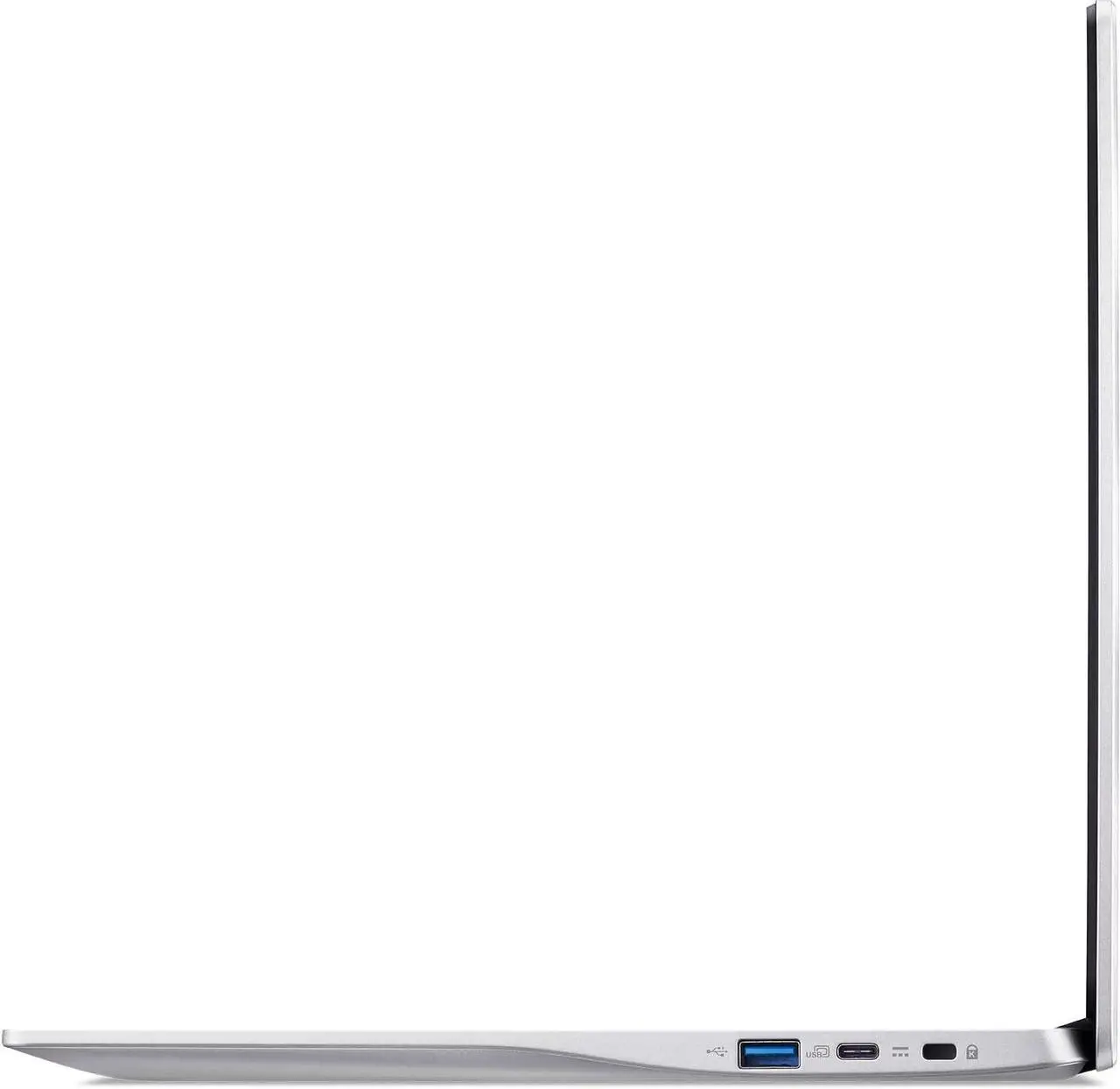 Alt view image 5 of 7 - Acer Chromebook 315 (2023) Laptop, 15.6" FHD IPS Display, Intel Celeron N4500, 4GB RAM, 64GB eMMC, Pure Silver, Chrome OS, Wi-Fi 6, Protective Sleeve Included + Mazepoly Accessories