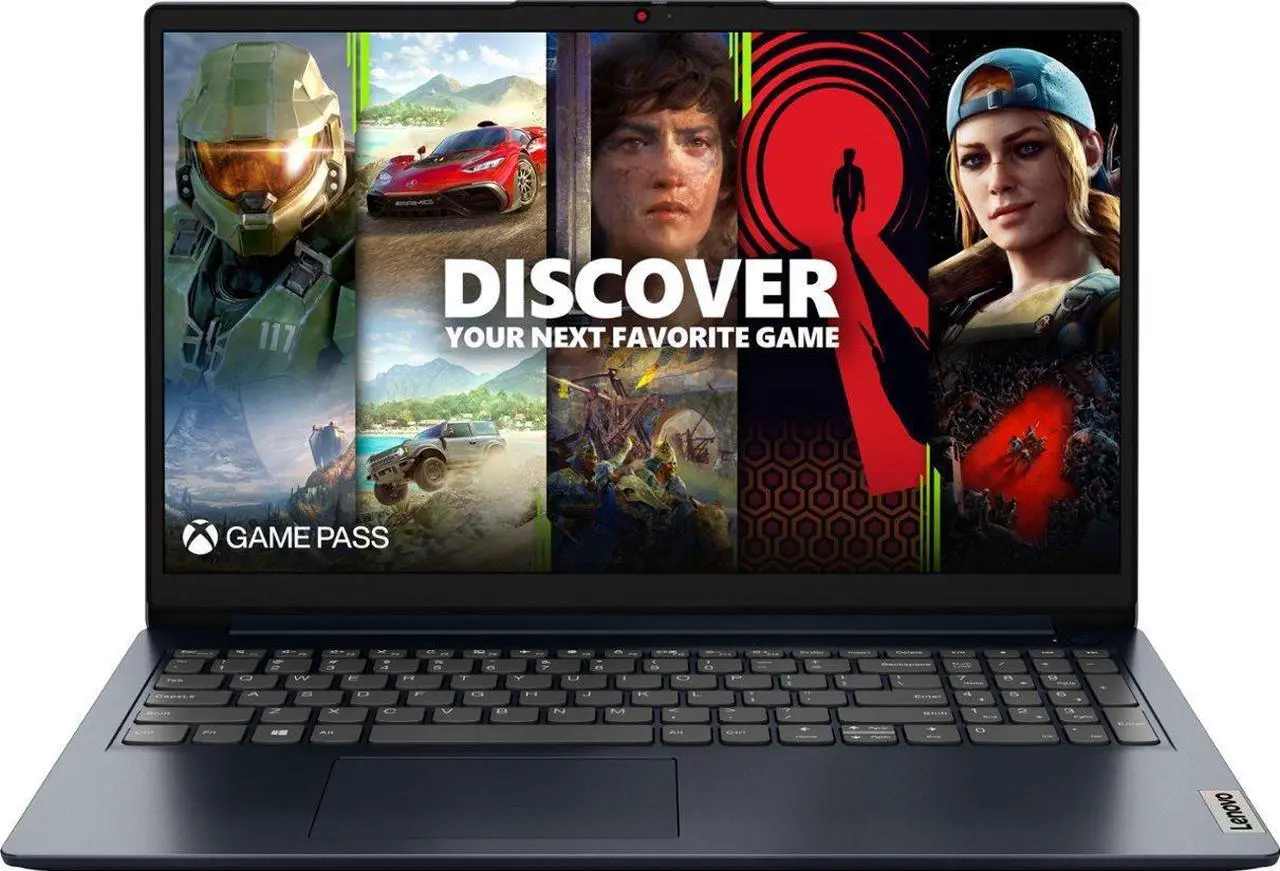 Alt view image 2 of 7 - Lenovo IdeaPad 1 15.6 inch FHD Touchscreen Home and Business Laptop, AMD Ryzen 5 7520U, 8GB DDR5 RAM, 2TB SSD, Windows 11 Home, AMD Radeon Graphics, Abyss Blue with Mazepoly Accessories