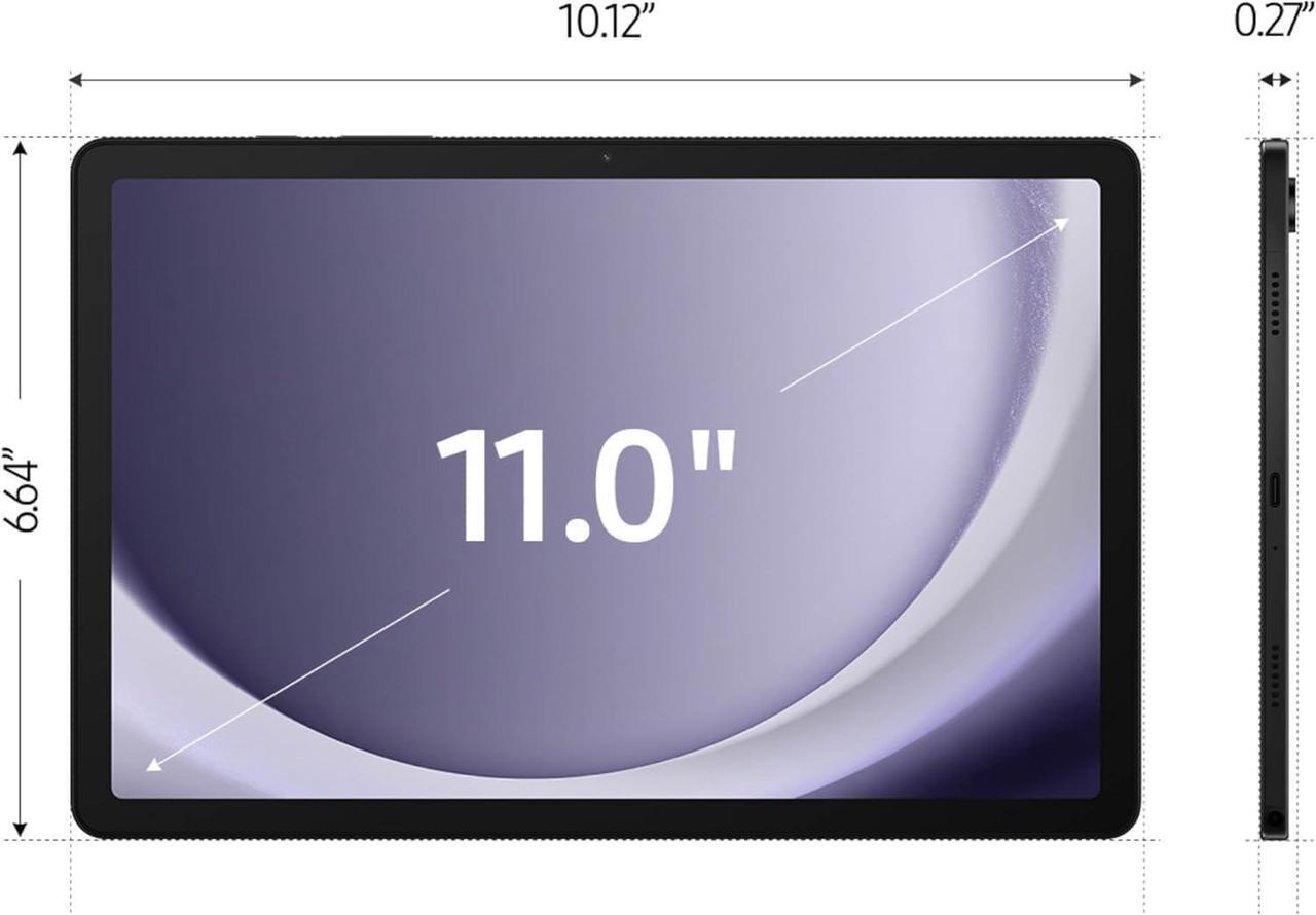 Alt view image 5 of 5 - SAMSUNG Galaxy Tab A9+ 11'' LCD 256GB Android WiFi Tablet, Big Screen, Quad Speakers, Upgraded Chipset, Multi Window Display, Durable Design, Graphite