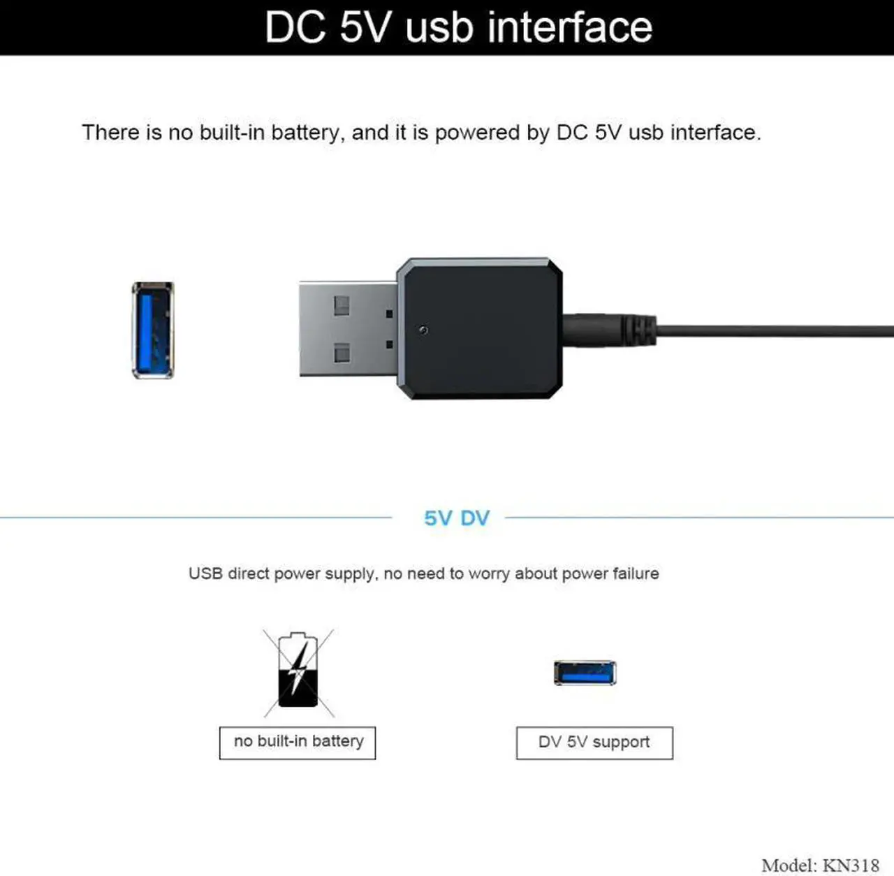 Alt view image 4 of 6 - Bluetooth 5.1 USB Adapter Transmitter Bluetooth Receiver Audio Dongle Bluetooth Wireless USB Adapter For Computer PC Laptop