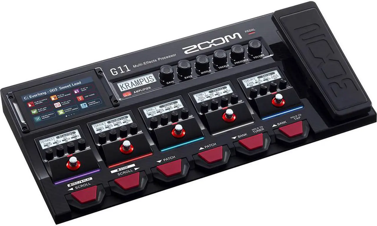 Main image of Zoom G11 Multi-Effects Processor for Electic Guitar