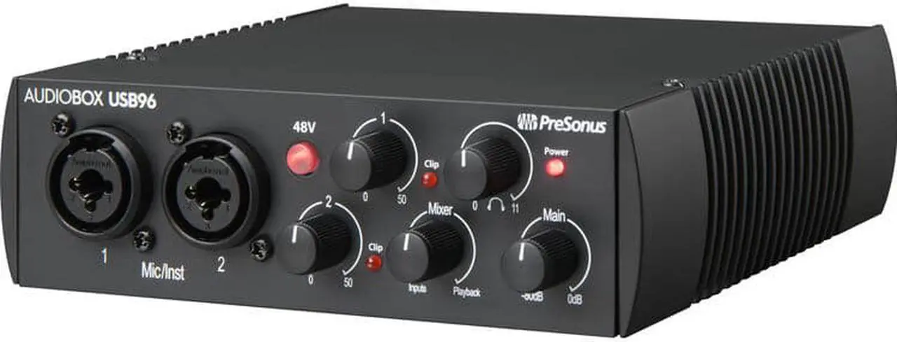 Alt view image 5 of 20 - PreSonus AudioBox 96 USB 2.0 Audio Recording Interface