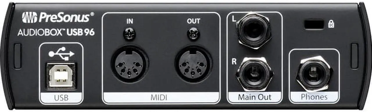 Alt view image 6 of 20 - PreSonus AudioBox 96 USB 2.0 Audio Recording Interface
